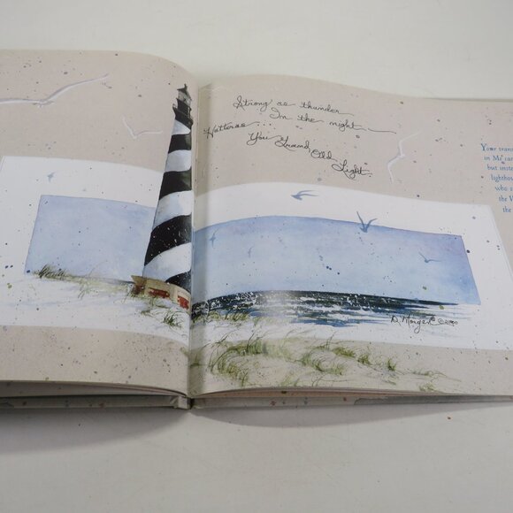 A Light for the Journey D.Morgan hardback 8.5x10 44pgs Coastal Lighthouses - Picture 9 of 13